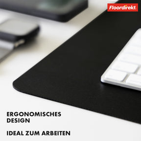 Schreibtischunterlage | Nero | Pflegeleichtes, weiches Kunstleder | Verfügbar in zahlreichen Farben und Größen