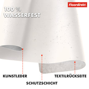 Schreibtischunterlage | Nero | Pflegeleichtes, weiches Kunstleder | Verfügbar in zahlreichen Farben und Größen
