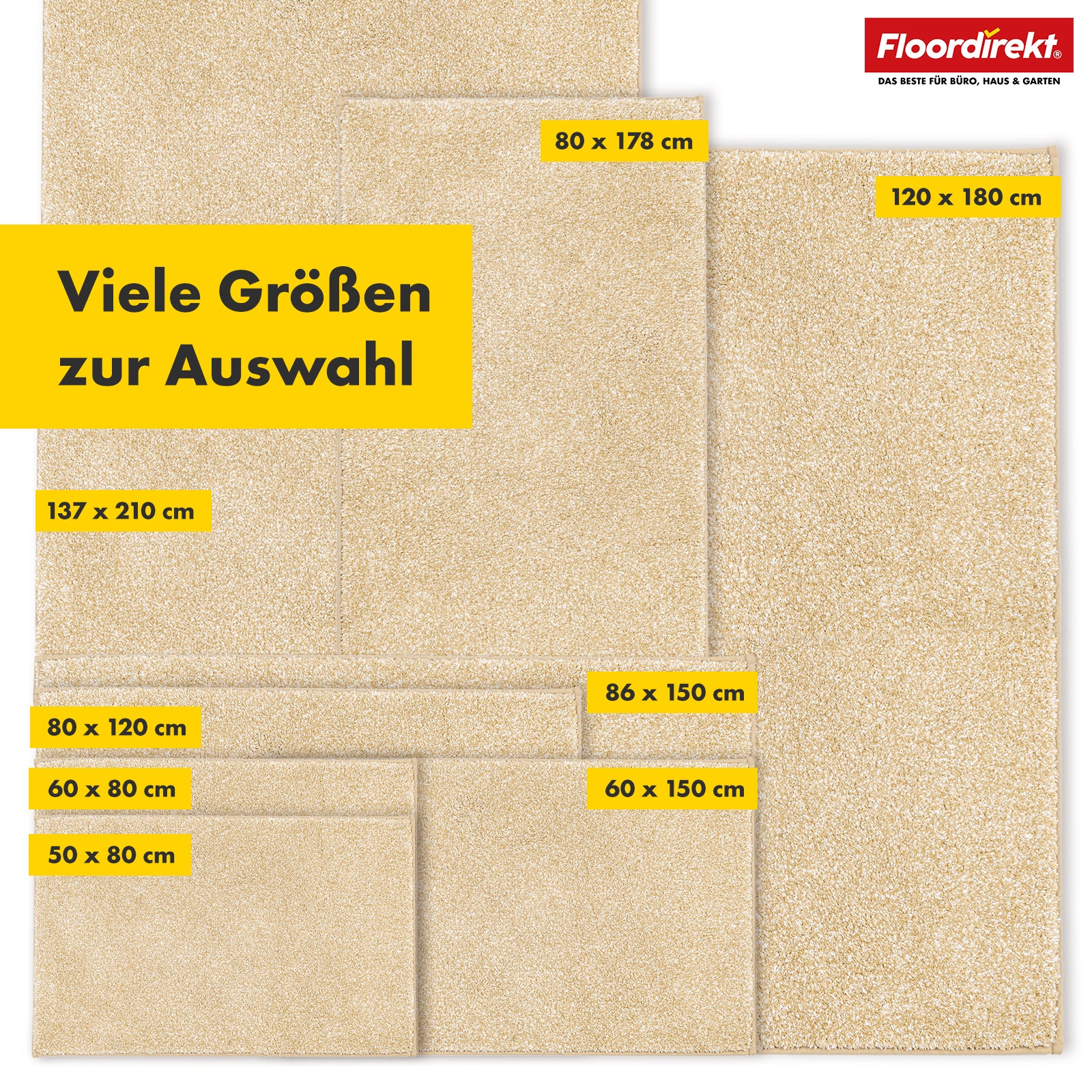 Badematte | Nasa | Weiche und langlebige Badvorlage, verstärkte Kanten, wasserabsorbierend und pflegeleicht | In verschiedenen Farben und Größen
