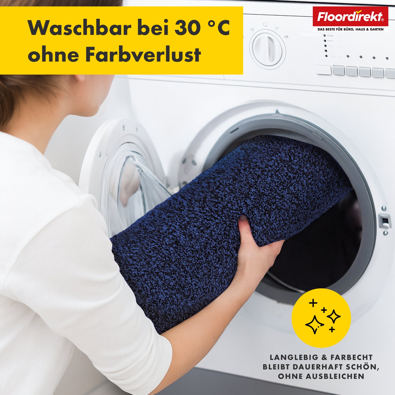 Badematte | Nasa | Weiche und langlebige Badvorlage, verstärkte Kanten, wasserabsorbierend und pflegeleicht | In verschiedenen Farben und Größen