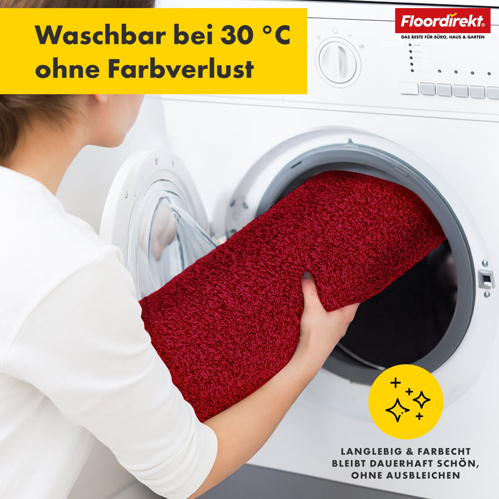 Badematte | Nasa | Weiche und langlebige Badvorlage, verstärkte Kanten, wasserabsorbierend und pflegeleicht | In verschiedenen Farben und Größen
