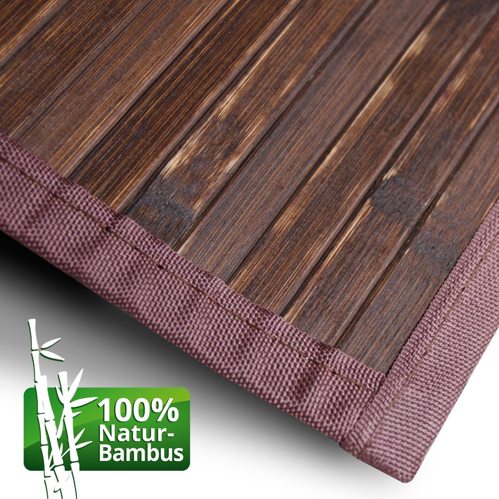 Bambus-Teppich | Oak | Bambusmatte für Bad & Wohnzimmer