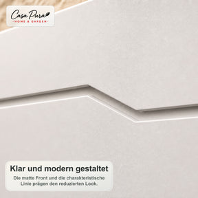 Briefkasten | Claude | Wandbriefkasten mit Zeitungsfach | Weiß | Abschließbar