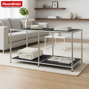 Metallregal | Concept Epure MK-016 | Sideboard & Ablageregal mit offenen Flächen | In mehreren Farben erhältlich