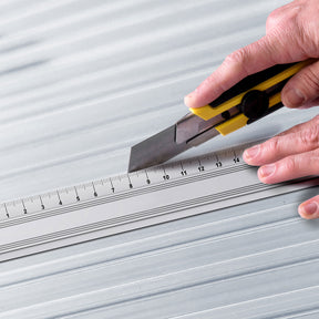 Doppelstegplatte | 60,5 x 121 cm | Polycarbonat | Für Gewächshaus & Überdachung