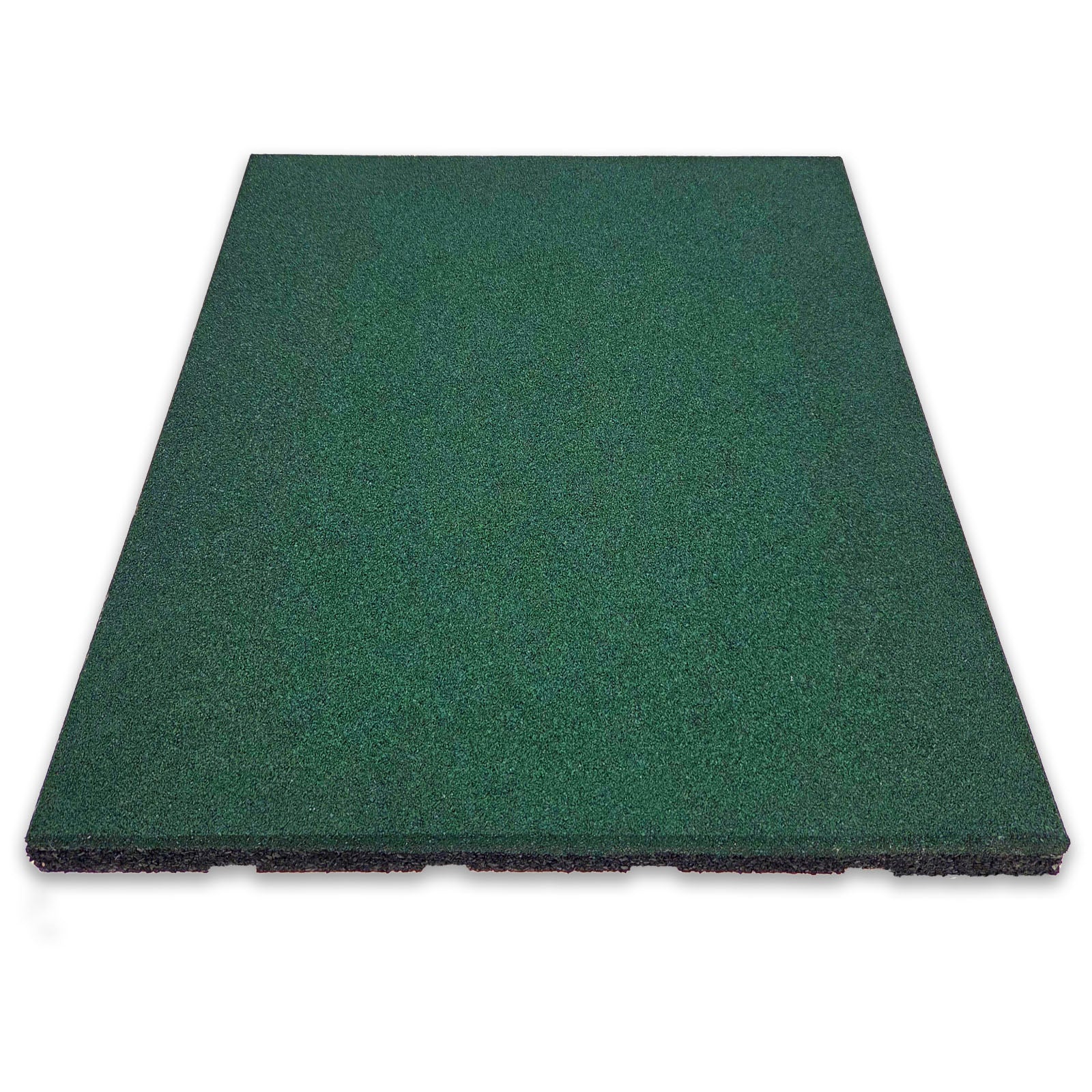 Fallschutzmatte | Play Protect | Rutschfester, robuster Gummi-Bodenschutz | Verschiedene Stärken & Farben | 50 x 50 cm