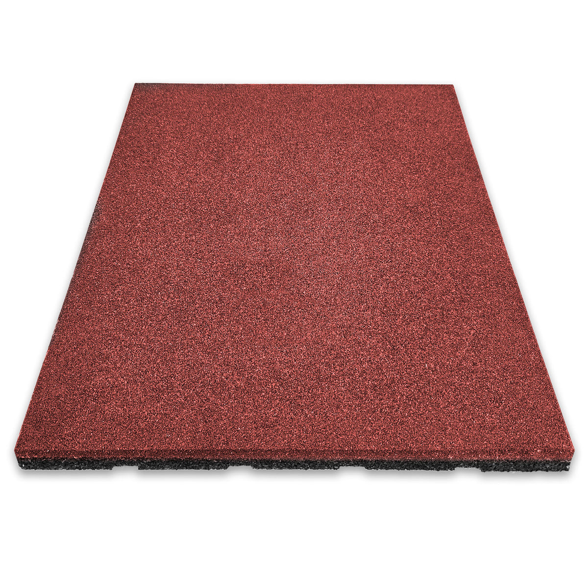 Fallschutzmatte | Play Protect | Rutschfester, robuster Gummi-Bodenschutz | Verschiedene Stärken & Farben | 50 x 50 cm