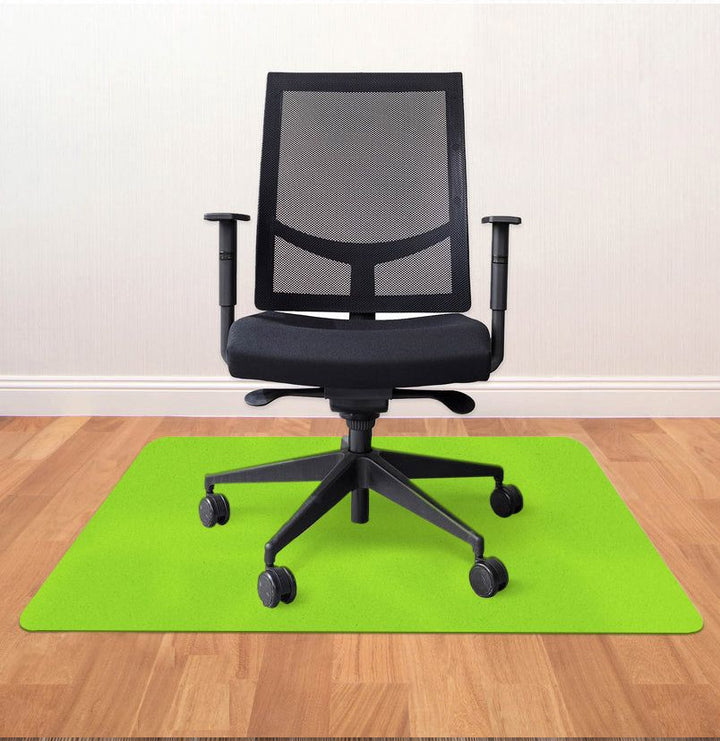 EYZO Runde Stuhlmatte 120 Cm – Bodenschutzmatte Für Hartböden, Rutschfester Kristallvlies-Teppich, Für Büro- & Gaming-Stühle