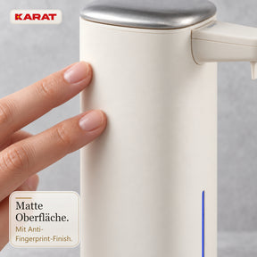 Automatischer Schaumseifenspender | Liora | Berührungsloser Seifenspender mit Sensor, USB-C-Akku & Edelstahl | 250 ml