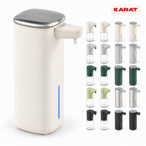 Automatischer Schaumseifenspender | Liora | Berührungsloser Seifenspender mit Sensor, USB-C-Akku & Edelstahl | 250 ml