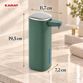 Automatischer Schaumseifenspender | Liora | Berührungsloser Seifenspender mit Sensor, USB-C-Akku & Edelstahl | 250 ml