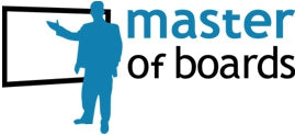 Logo for Master of Boards brand