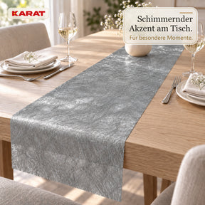 Tischläufer | Monarch | Dekovlies mit Metallic-Schimmer | 30 cm x 25 m Rolle | 13 Farben