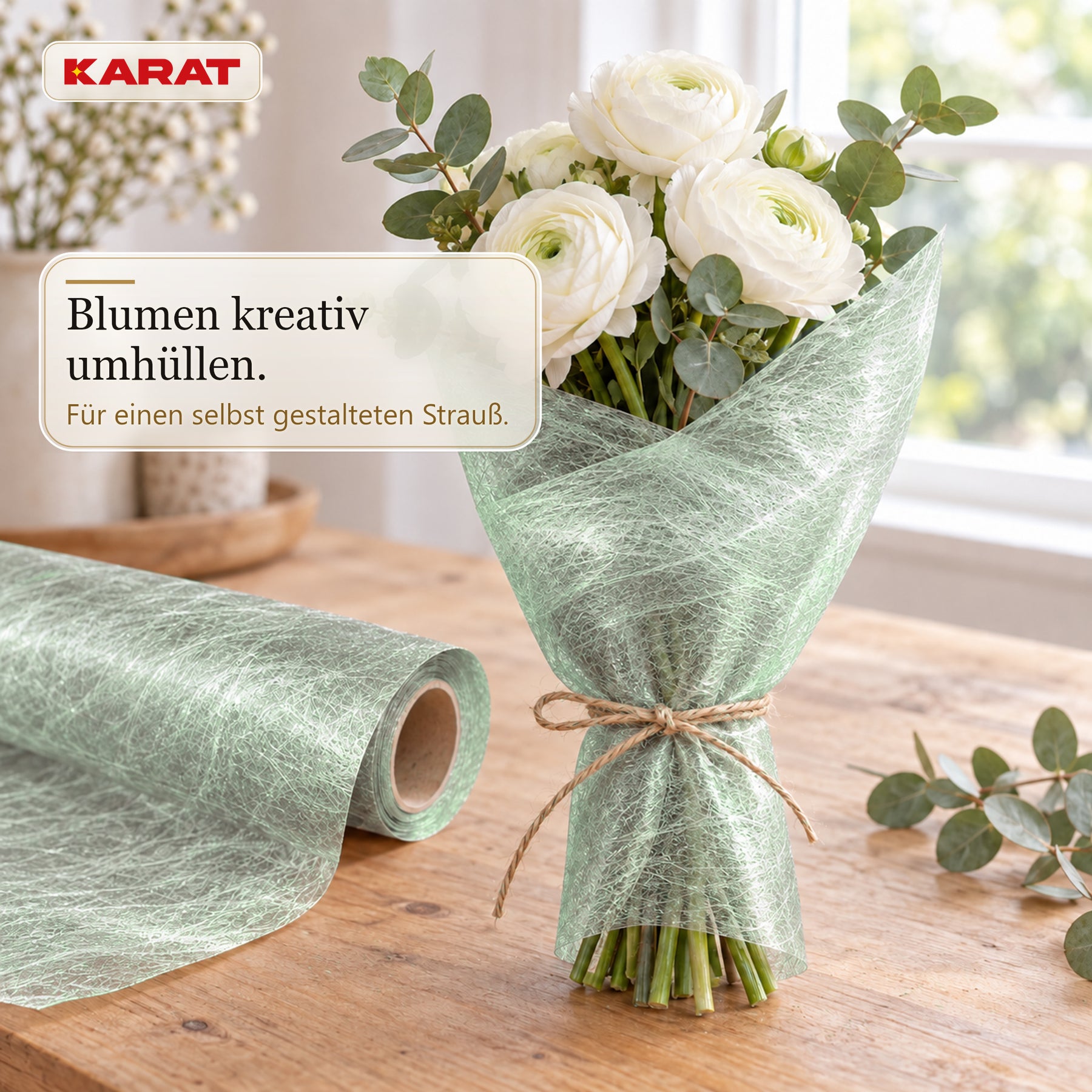 Tischläufer | Monarch | Dekovlies mit Metallic-Schimmer | 30 cm x 25 m Rolle | 13 Farben