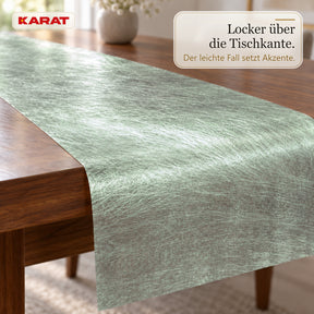 Tischläufer | Monarch | Dekovlies mit Metallic-Schimmer | 30 cm x 25 m Rolle | 13 Farben
