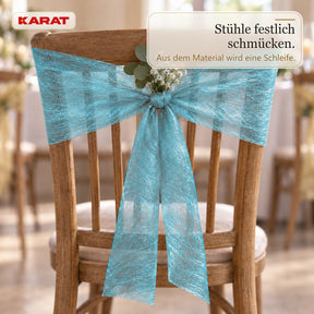Tischläufer | Monarch | Dekovlies mit Metallic-Schimmer | 30 cm x 25 m Rolle | 13 Farben