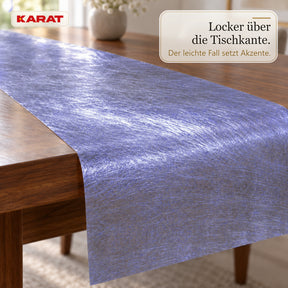 Tischläufer | Monarch | Dekovlies mit Metallic-Schimmer | 30 cm x 25 m Rolle | 13 Farben