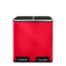 Mülleimer Felix aus Edelstahl | Trennsystem | Mit Schließdämpfer