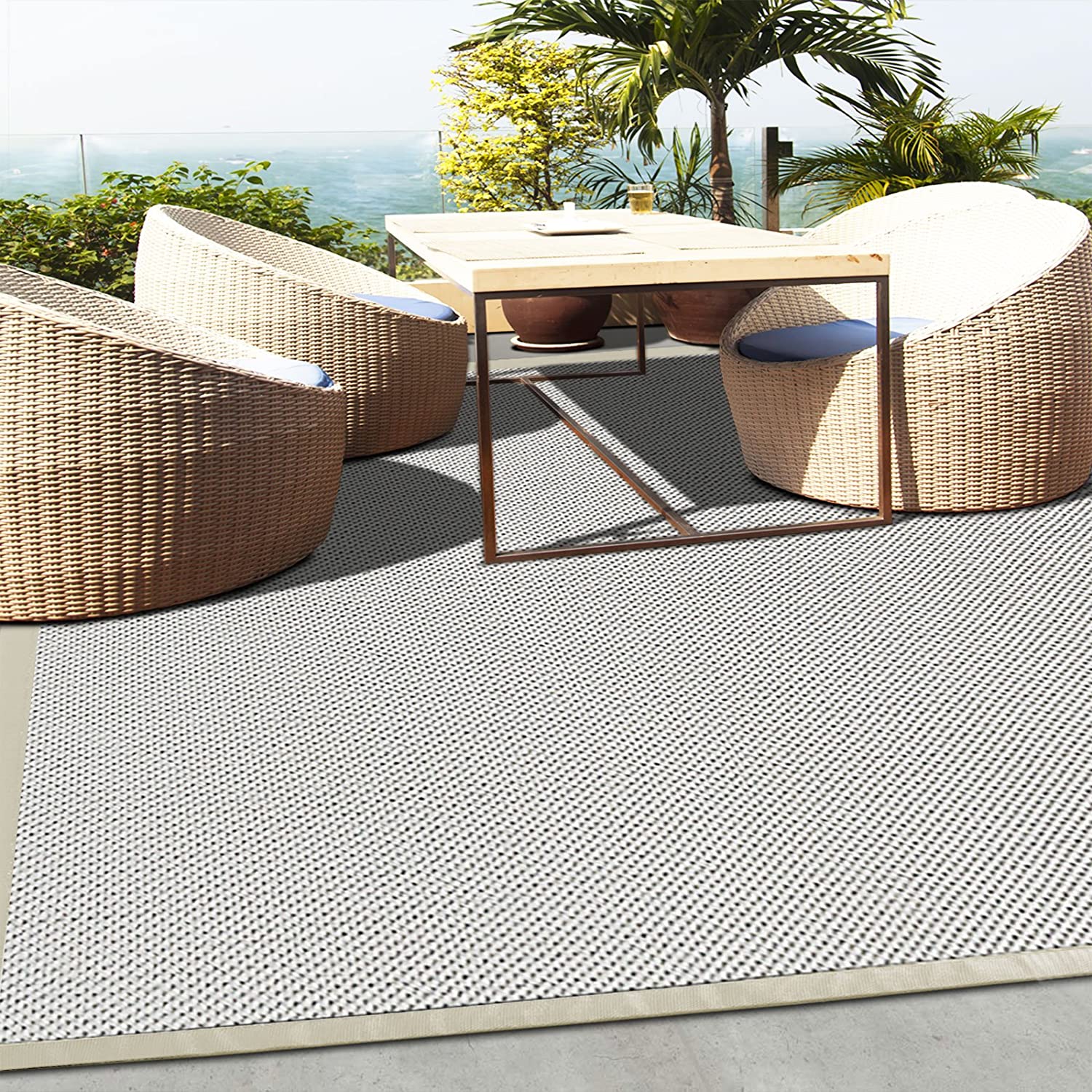 5 Outdoor-Teppich Größen KARAT Designs | 3 Mit Bordüre | |
