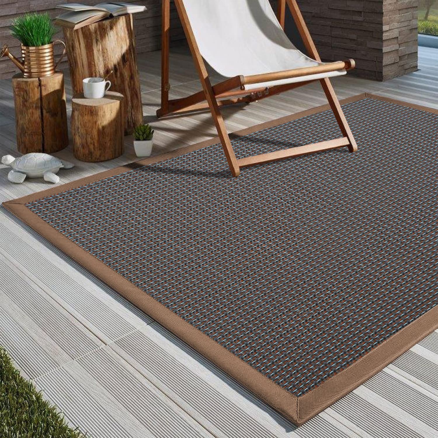 Mit | KARAT | Designs | Bordüre Outdoor-Teppich 5 3 Größen