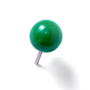 Pinnnadeln | Rundkopf aus Kunststoff | 500 Stück | 4x15 mm