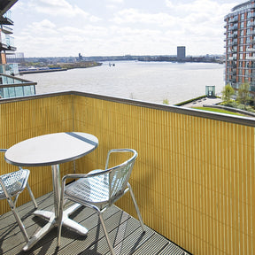 PVC Sichtschutzzaun | Wetterfest & UV-beständig | Balkon- & Garten Sichtschutz | 4 Farben | Verschiedene Größen