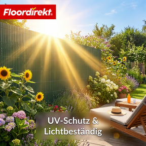 PVC Sichtschutzzaun | Wetterfest & UV-beständig | Balkon- & Garten Sichtschutz | 4 Farben | Verschiedene Größen