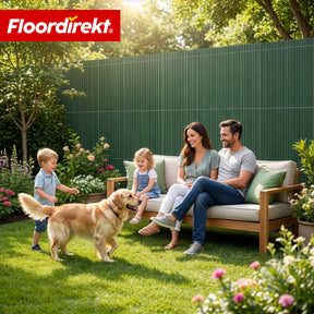 PVC Sichtschutzzaun | Wetterfest & UV-beständig | Balkon- & Garten Sichtschutz | 4 Farben | Verschiedene Größen