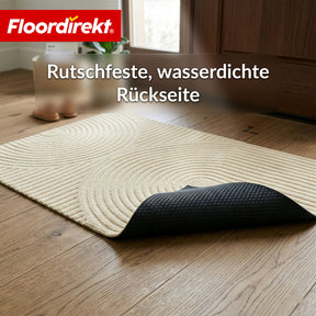 Schmutzfangmatte | Circa | Waschbare Türmatte für Innen & Außen | Rutschfeste Fußmatte mit TPE-Rückseite