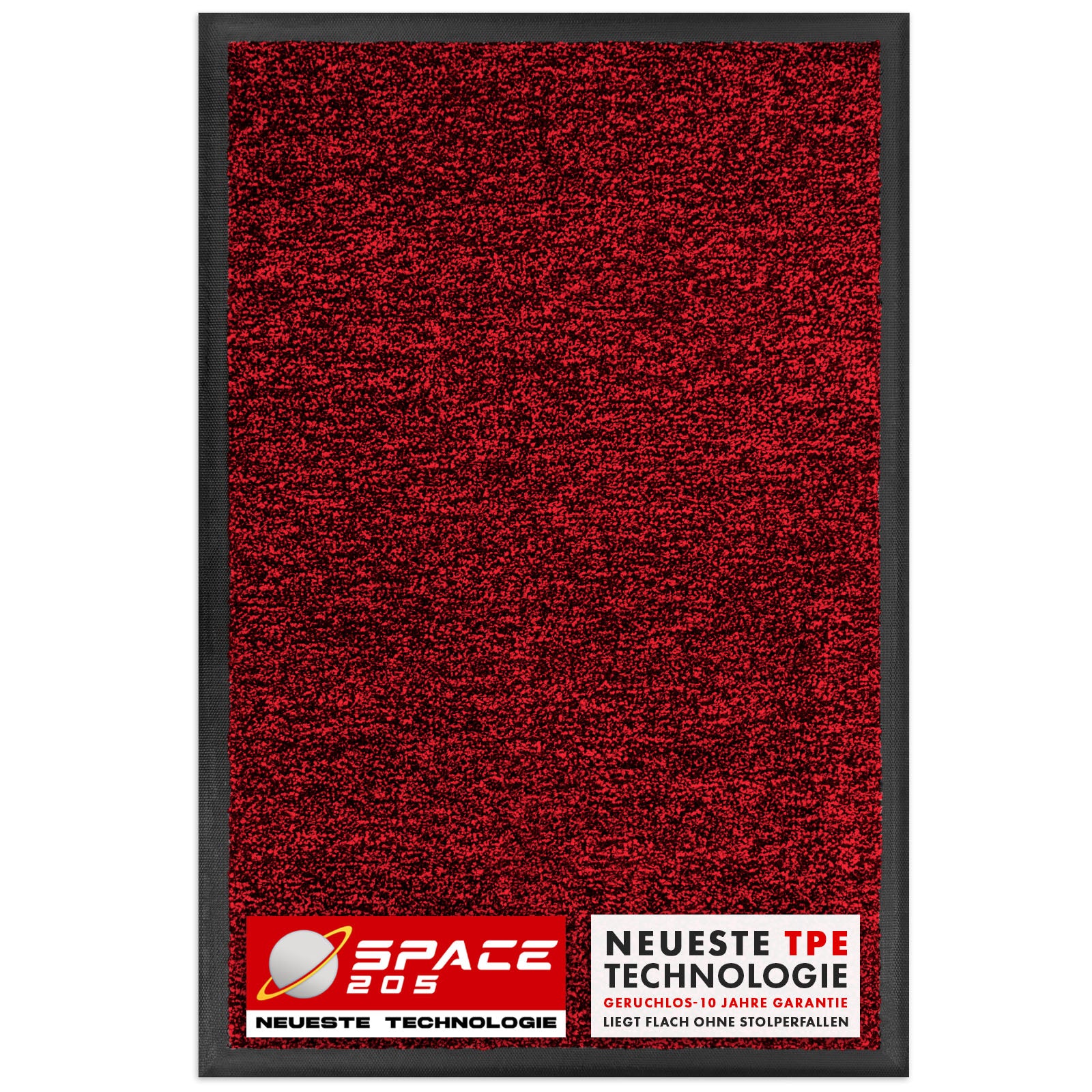 Schmutzfangmatte | Space 205 | Rutschfeste Fußmatte mit innovativer TPE-Technologie in Rand & Rückseite | Ideal für Eingänge, Flur & Haustür | In verschiedenen Farben & Größen