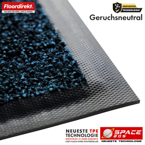 Schmutzfangmatte | Space 205 | Rutschfeste Fußmatte mit innovativer TPE-Technologie in Rand & Rückseite | Ideal für Eingänge, Flur & Haustür | In verschiedenen Farben & Größen