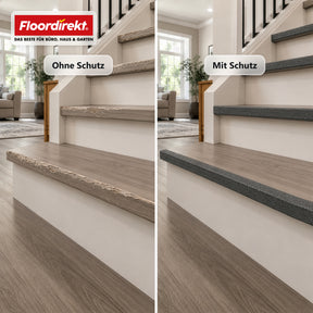 Treppenkantenprofil | Core | Rutschhemmendes GFK-Treppenprofil mit Aluminiumoxid-Beschichtung