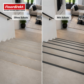Treppenkantenprofil | Elite | Rutschhemmendes GFK-Profil mit Aluminiumoxid-Beschichtung