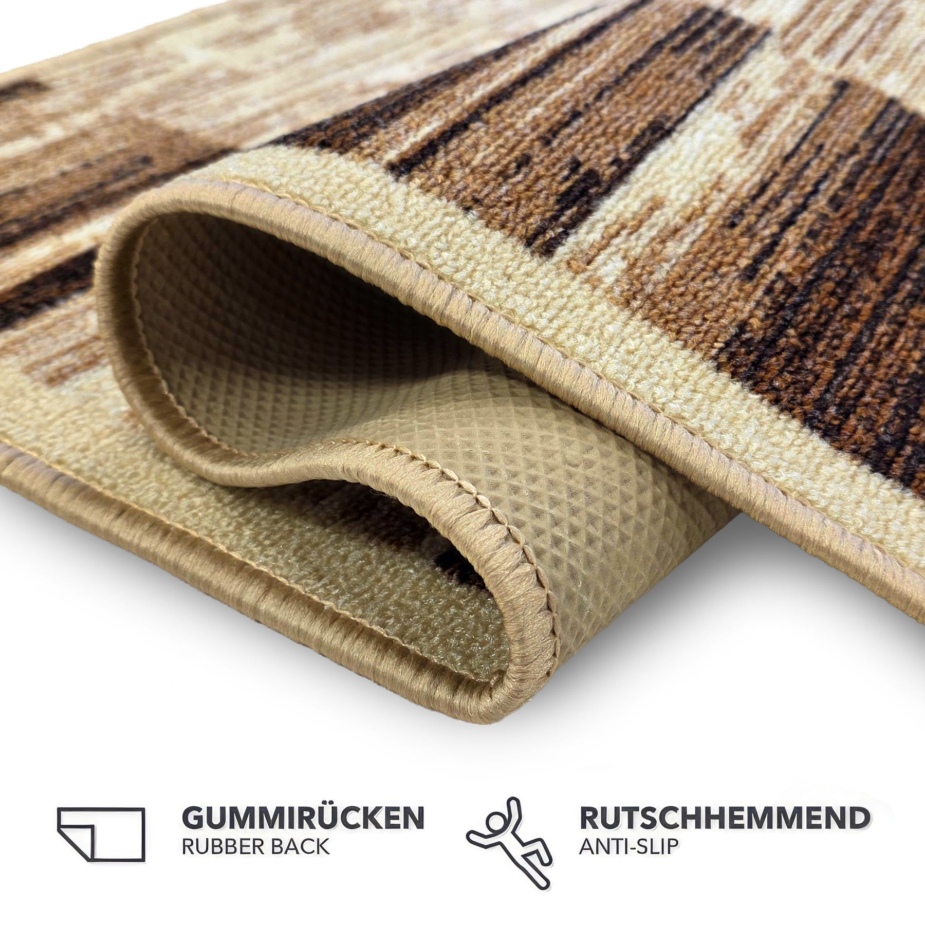 Teppich-Läufer auf Maß | Navona | Breite: 80 cm