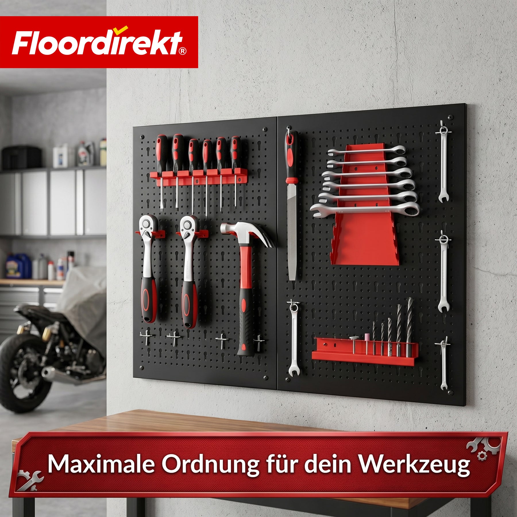 T2_Schwarz / Rot - 2 Platten Set
