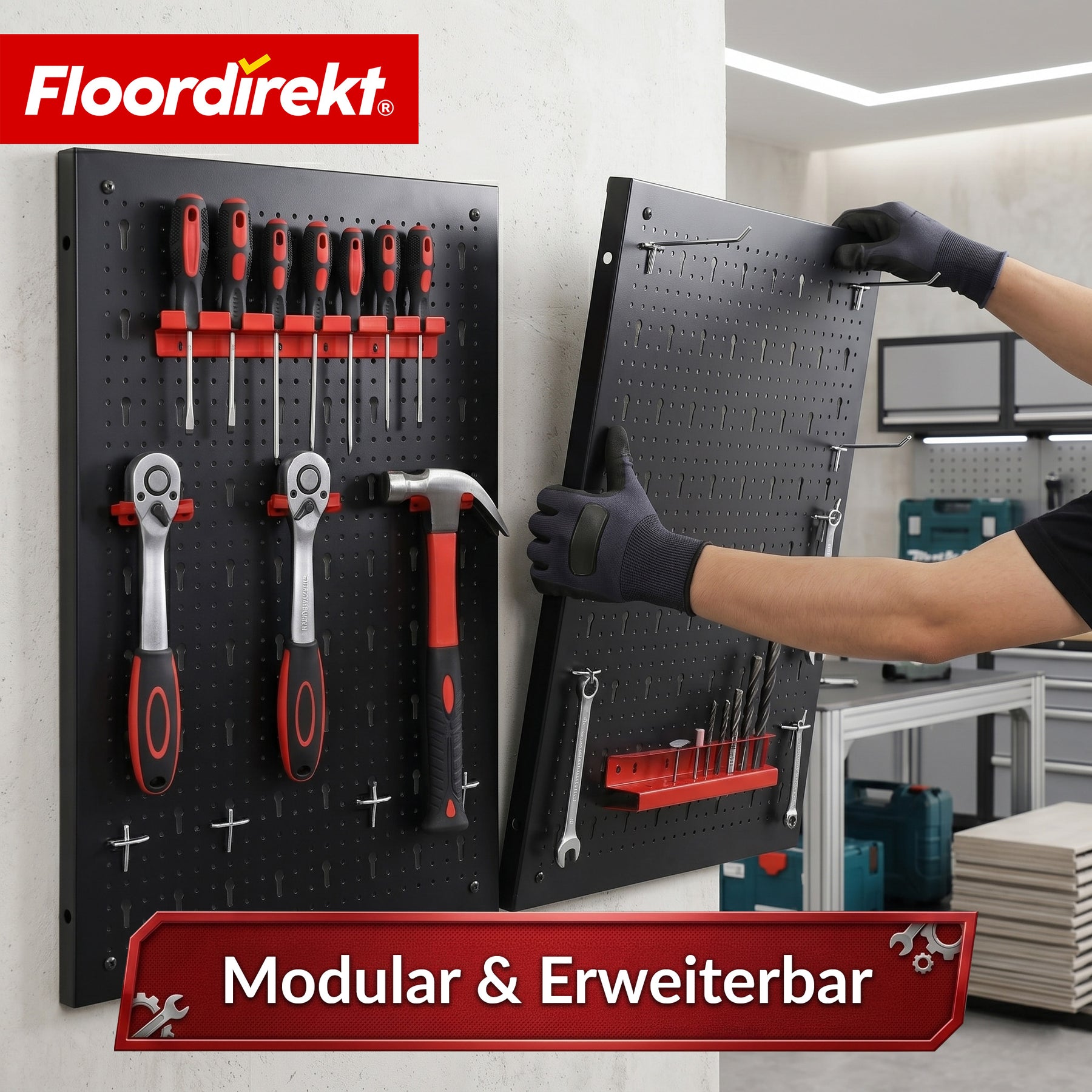 T5_Schwarz / Rot - 2 Platten Set