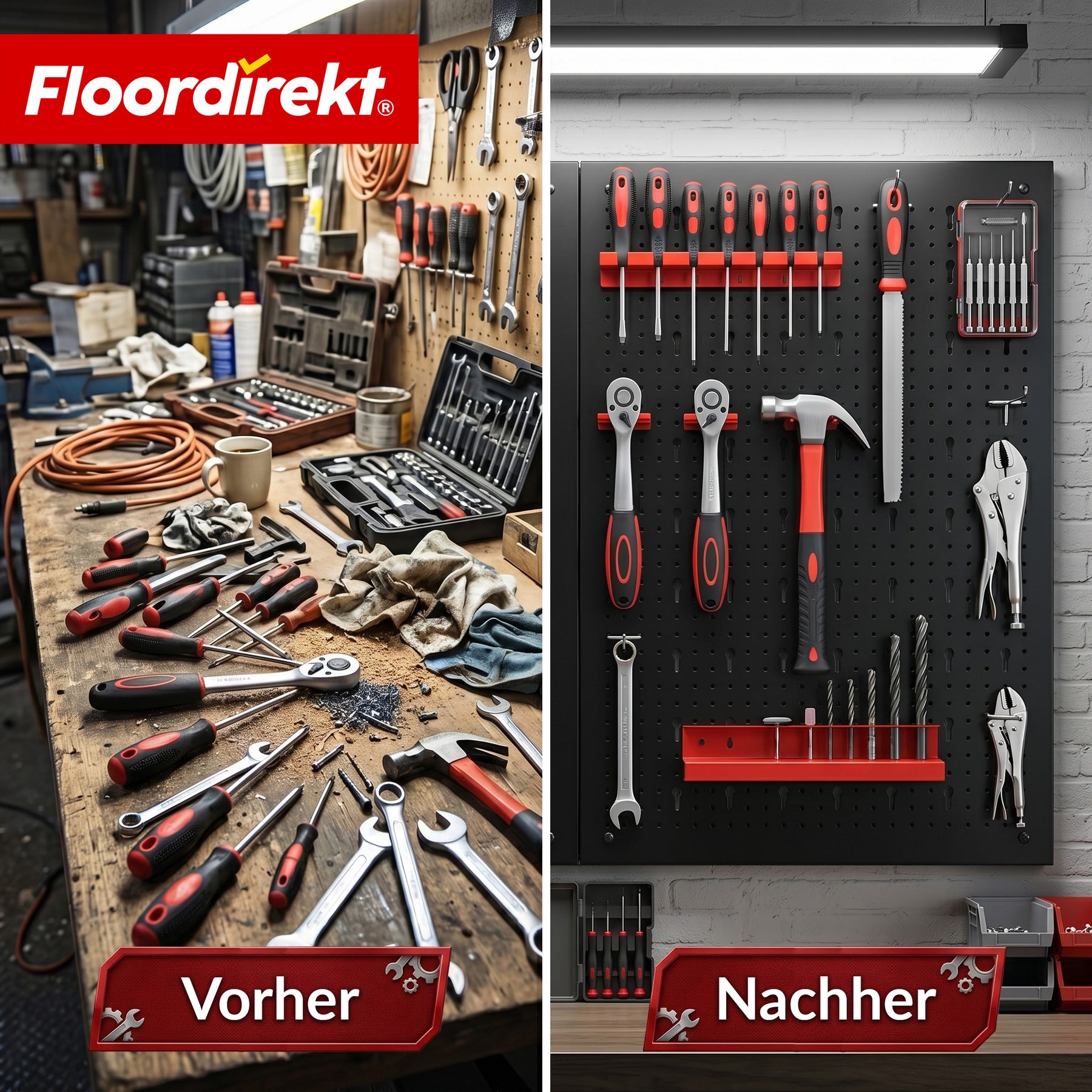 T4_Schwarz / Rot - 3 Platten Set