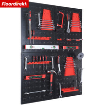 A1_Schwarz / Rot - 4 Platten Set