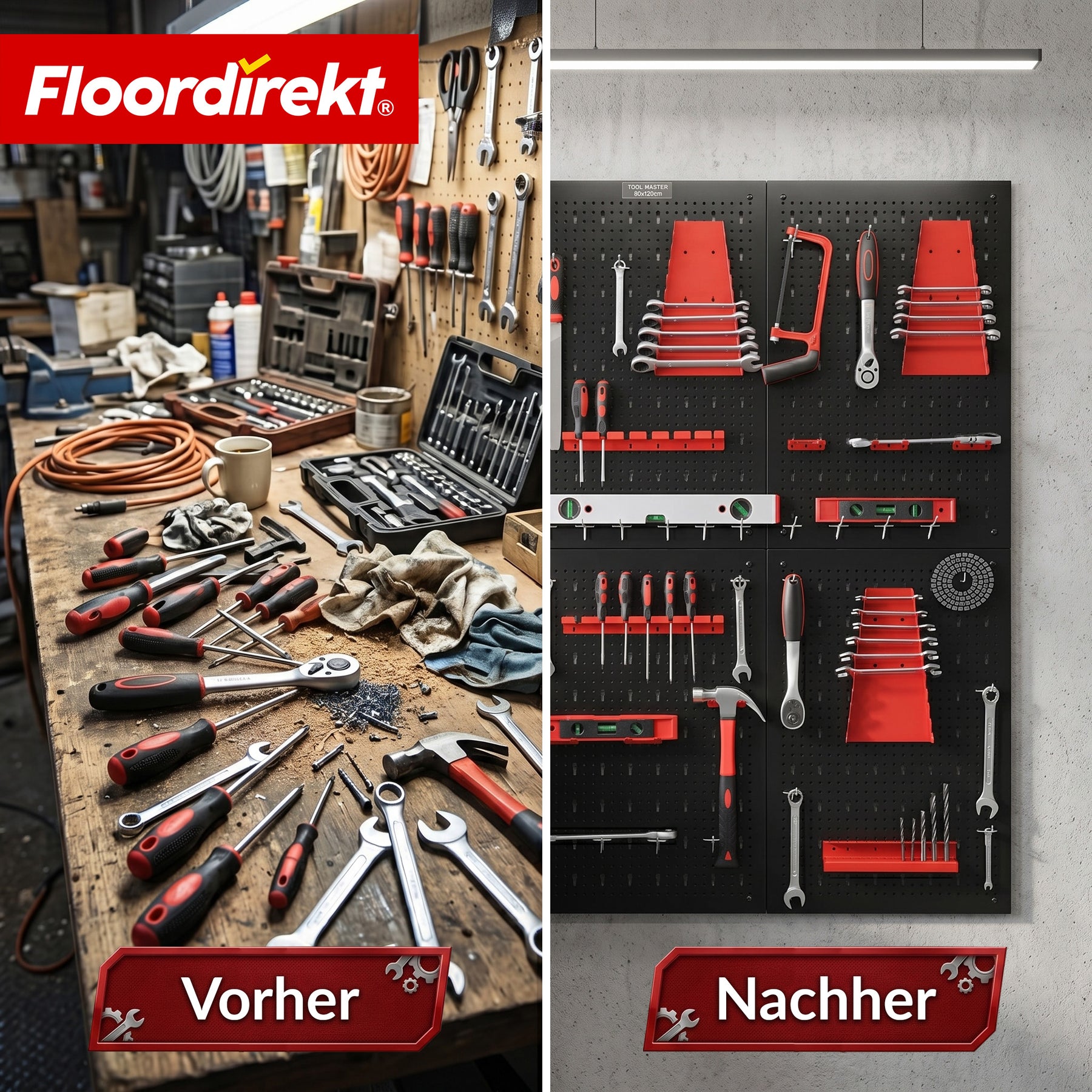 T4_Schwarz / Rot - 6 Platten Set